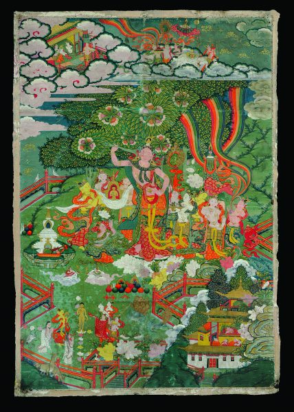 Naissance du Bouddha (thangka)